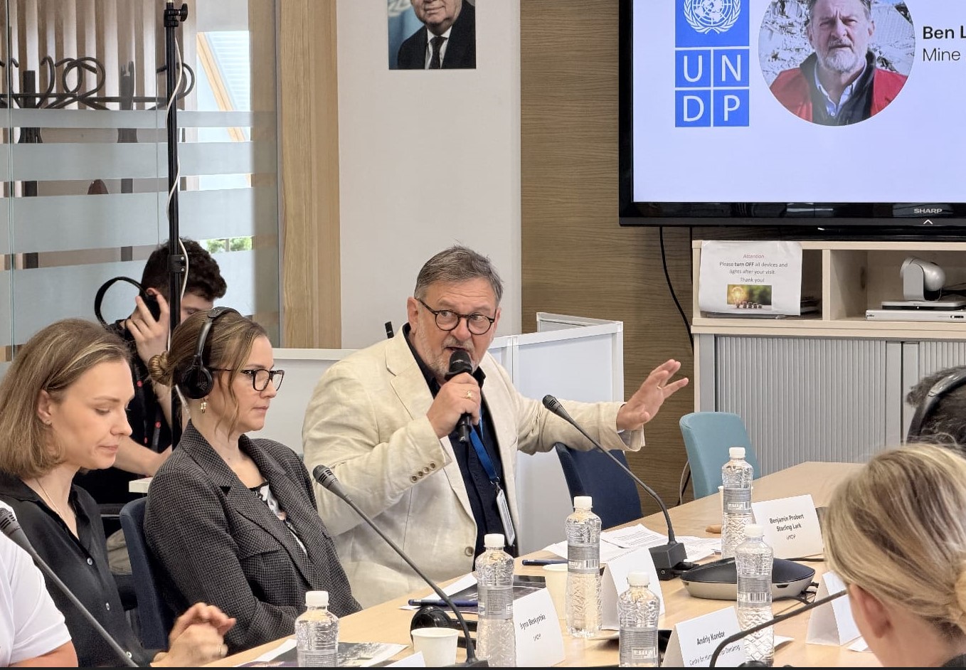 Презентація проєкту щодо запуску нового масштабного дослідження результатів протимінної діяльності в Україні, яке реалізується Інститутом Тоні Блера (Tony Blair Institute for Global Change) у партнерстві з Програмою розвитку ООН в Україні (ПРООН).