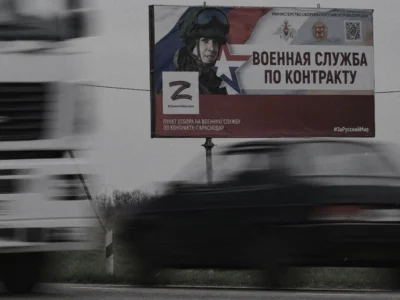 Війна стає дедалі дорожчою для російської провінції: 3,2 млрд рублів пішли вербувальникам