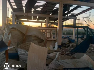 На Одещині внаслідок ворожої атаки пошкоджено пункт пропуску на кордоні з Молдовою