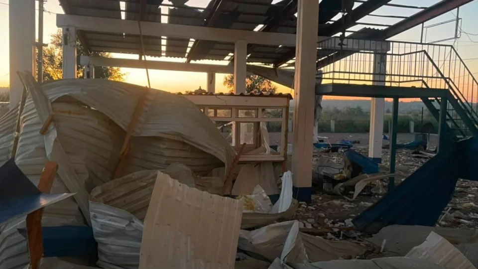На Одещині внаслідок ворожої атаки пошкоджено пункт пропуску на кордоні з Молдовою 