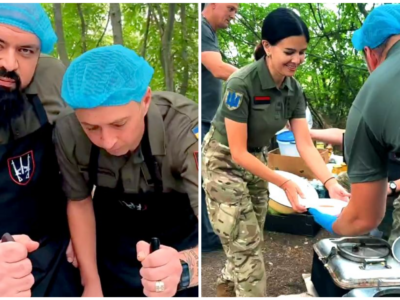 Шеф-кухарі 67 ОМБр зійшлися у кулінарному батлі: чим пригощали бійців