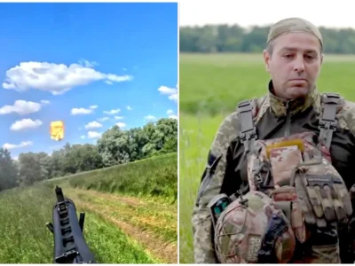«Неймовірні емоції»: командир кулеметного взводу «Капітошка» поцілив у «Шахед» з MG-42