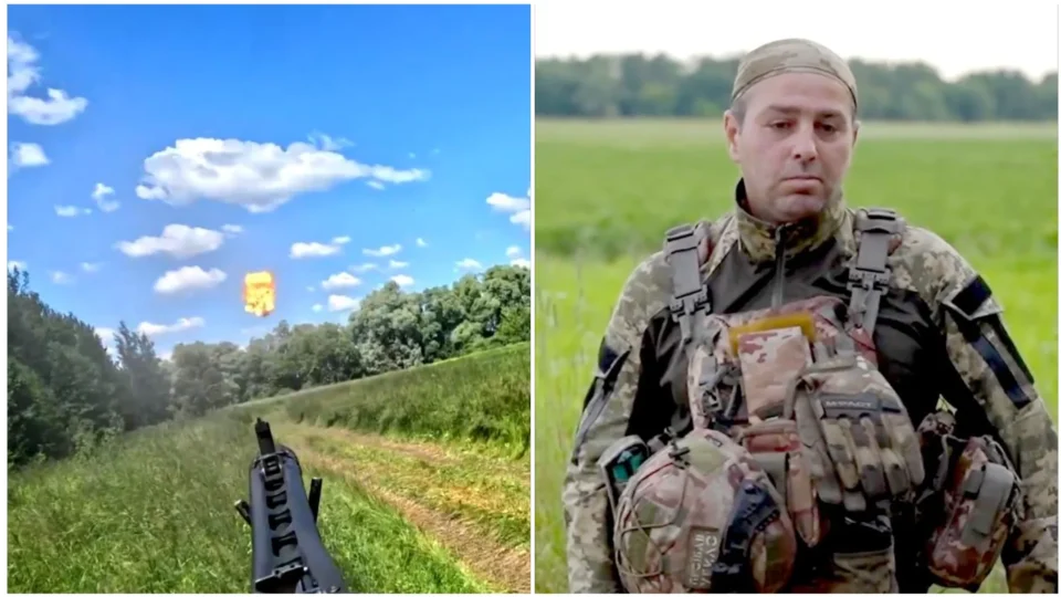«Неймовірні емоції»: командир кулеметного взводу «Капітошка» поцілив у «Шахед» з MG-42 