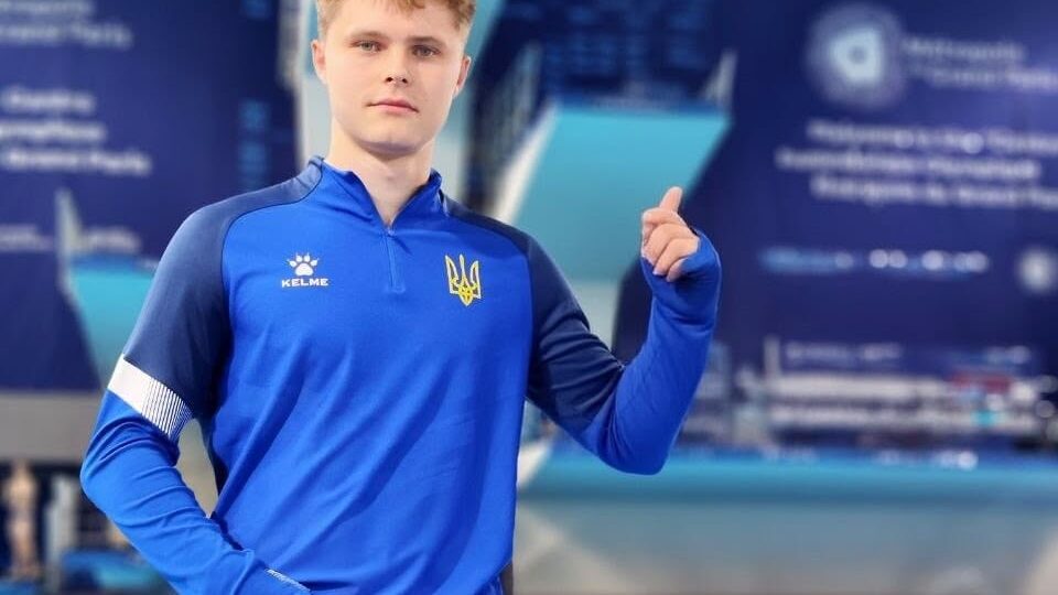 Спортсмен ЗСУ Олексій Середа став бронзовим призером чемпіонату Європи з водних видів спорту 