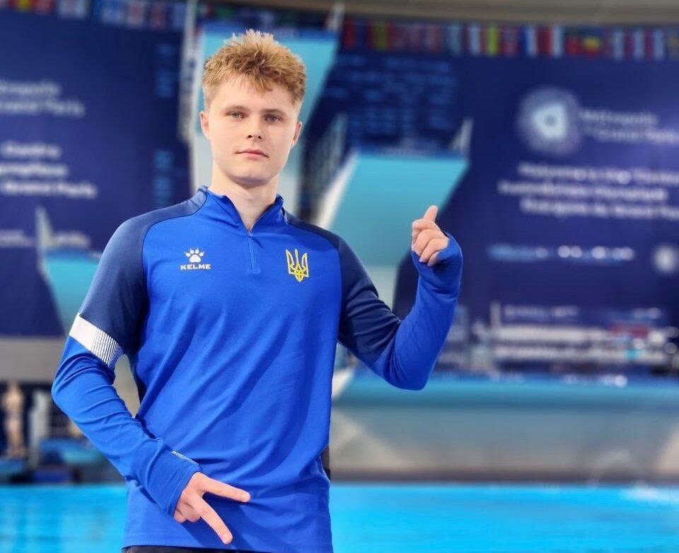 Спортсмен ЗСУ Олексій Середа став бронзовим призером чемпіонату Європи з водних видів спорту