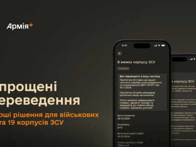Військові 16-го та 19-го корпусів ЗСУ отримали перші погодження на спрощене переведення 