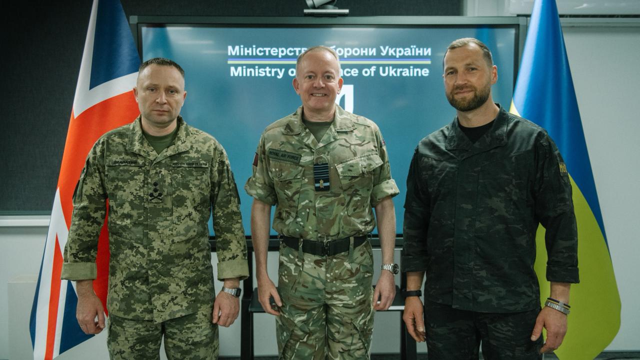 Військове керівництво України та Великої Британії
