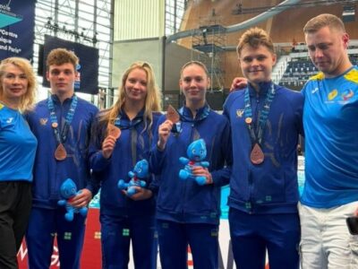 Спортсмени ЗС України вибороли дві бронзові нагороди чемпіонату Європи з водних видів спорту