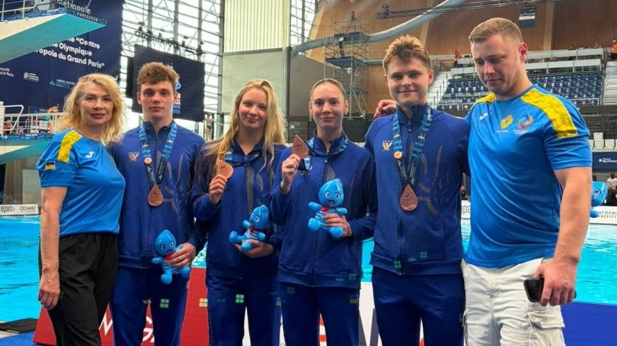 Спортсмени ЗС України вибороли дві бронзові нагороди чемпіонату Європи з водних видів спорту 