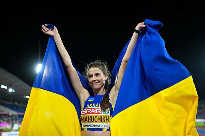 Ярослава Магучіх втретє поспіль здобула «золото» чемпіонату Європи у стрибках у висоту 