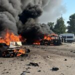«Навколо — лише житлові будинки»: Президент розповів про наслідки удару по перехрестю в Печенігах