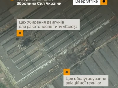 Цех двигунів для ракет-носіїв «Союз» і пожежа на 5000 квадратів: Генштаб уточнив наслідки удару по «Прогресу»