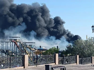 Дрони Сил оборони уразили резервуари з ПММ Єйського нафтоналивного комплексу