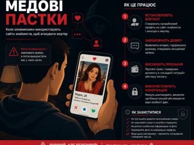 Ловлять на губки: зафіксовано вже понад 50 спроб атак українських військових через сайти знайомств