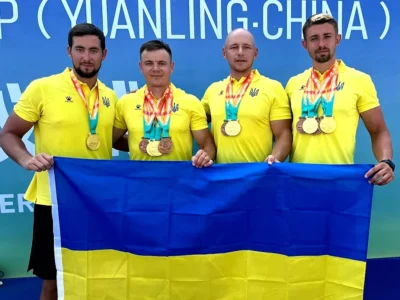 Спортсмени ЗС України здобули шість нагород на Кубку світу з веслування на човнах «Дракон»