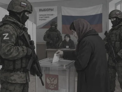 «Вибухи для картинки»: СЗР попереджає про можливі провокації рф під час «виборів» на ТОТ