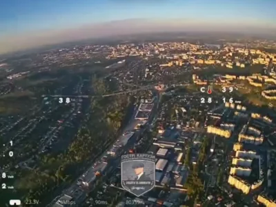 В аеропорт без заторів: «Гострі картузи» показали панораму Бєлгорода з камери звичайного FPV