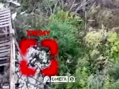 Цеглина замість м’яча: окупант спробував зіграти в «баскетбол» з FPV-дроном