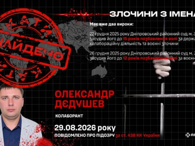 Поліцейському з Мелітопольщини, засудженому за воєнні злочини, повідомили про нову підозру