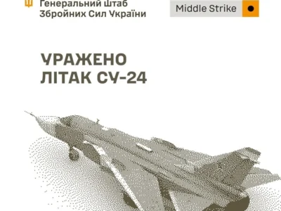 Сили оборони уразили ворожий літак Су-24, місце запуску ударних БПЛА та інші цілі