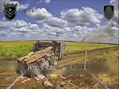 Колесами до неба: наші пілоти показали наслідки дистанційного мінування для росіян