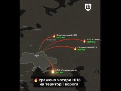 росія втрачає мільярди доларів внаслідок українських діп- і мідлстрайків — підсумки чергових ударів від Міноборони