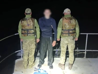 Ухилянт на акваскутері намагався перетнути Дністер, проте не встиг дістатися іншого берега