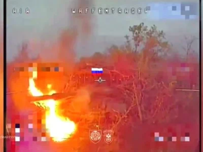 «Палав, як московський НПЗ»: Сили оборони знищили замаскований російський танк