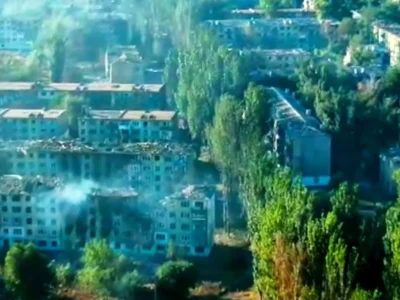 «Дедалі більше нагадує місто-привид»: який вигляд нині має Білозерське з висоти пташиного польоту