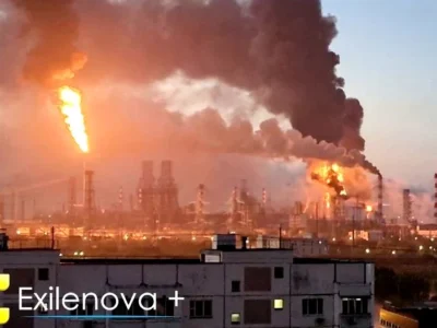 Атака на Москву: уражено «Газпромнефть-МНПЗ» у Капотні та склади у Соф’їно