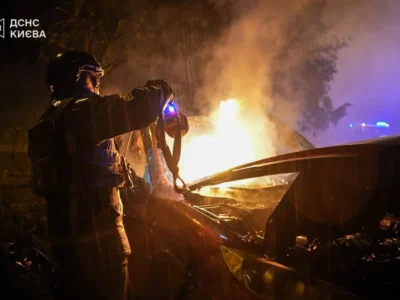 Нічна атака на Київ: загинули дві людини, зафіксовано влучання поруч з пологовим будинком