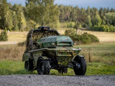 З кілзони — до Лейб-гвардії: український НРК MAUL, що евакуює поранених під атаками FPV, показали у Швеції