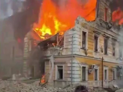 Володимир Зеленський відреагував на російський удар по будівлі Академії наук у Києві