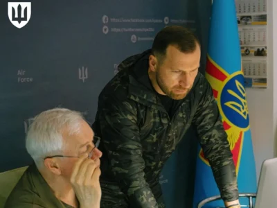 Євгеній Хмара відвідав командні пункти Повітряних Сил на Київщині