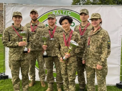 Збірна ЗС України здобула 8 медалей на 5-му Балтійському чемпіонаті зі стрільби кульової серед військовослужбовців