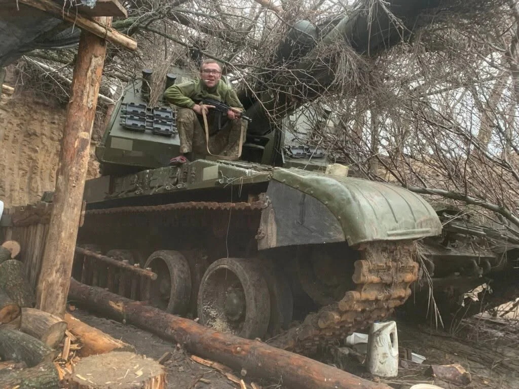 Владислав Буковецький на танку