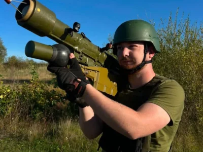 Колишній викладач під час першого бойового пуску з ПЗРК знищив ворожу «Герань»