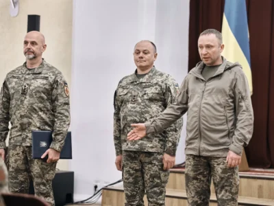 Михайло Драпатий представив нового командувача Медичних сил ЗСУ