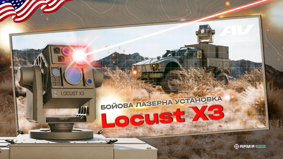 $5 за постріл: Пентагон замовив нові лазерні установки на базі штучного інтелекту для знищення дронів