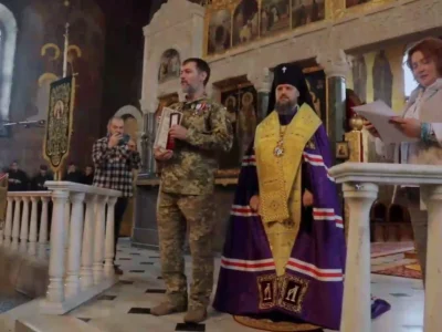 У Києво-Печерській лаврі військових капеланів відзначили нагородами