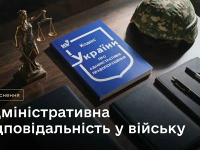 Адміністративна відповідальність військовослужбовців: які санкції передбачені за які правопорушення
