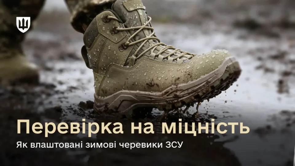 Зимові черевики для військових: МОУ пояснило особливості конструкції та вимоги до якості 