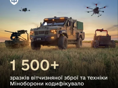 Дев’ять із десяти — українські: Міноборони кодифікувало 1678 нових зразків ОВТ